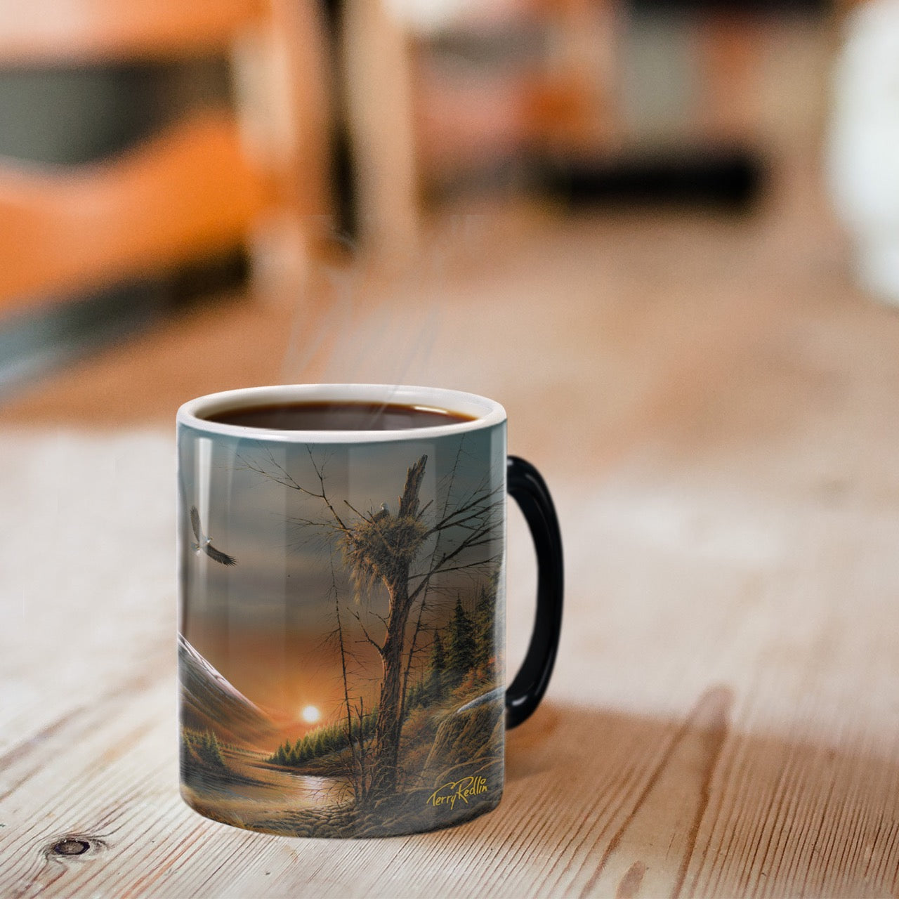 Wild Wings (Flying Free) Morphing Mugs®  Heat-Sensitive MugHeat-Sensitive Mug MMUG1599